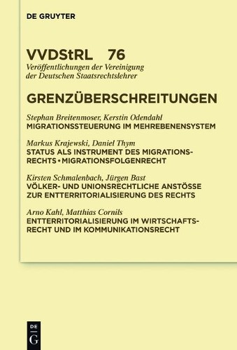 Stephan Breitenmoser Kerstin Odendahl Markus Krajewsk Grenzüberschrei (Hardback)