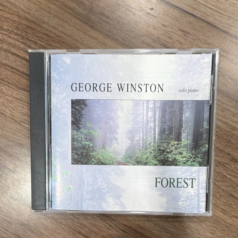 George Winston Forest CD 01934-11157-2 Dancing Cat New Age Solo Piano 1994