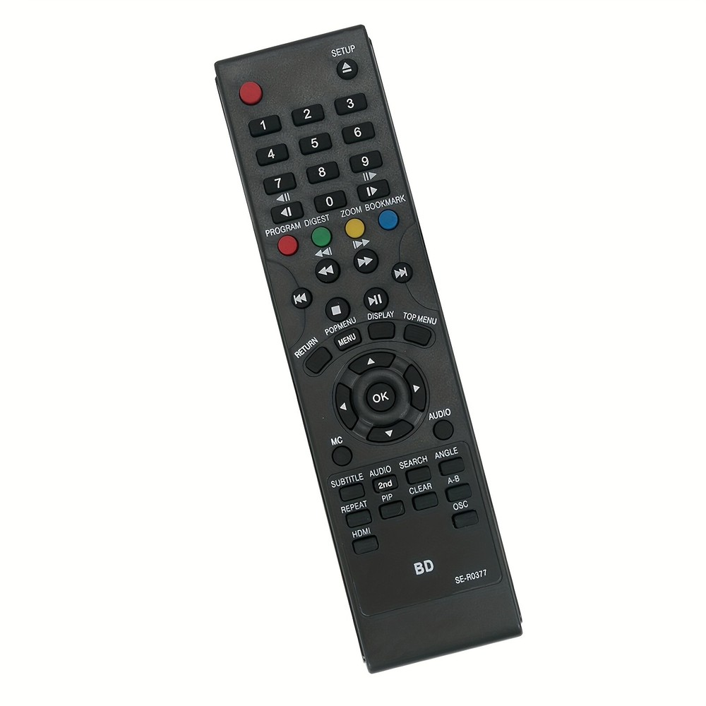 SE-R0377 Replaced Remote For Toshiba DVD BDX2100 BDX2100KB BDX3100KB BDX3100KY