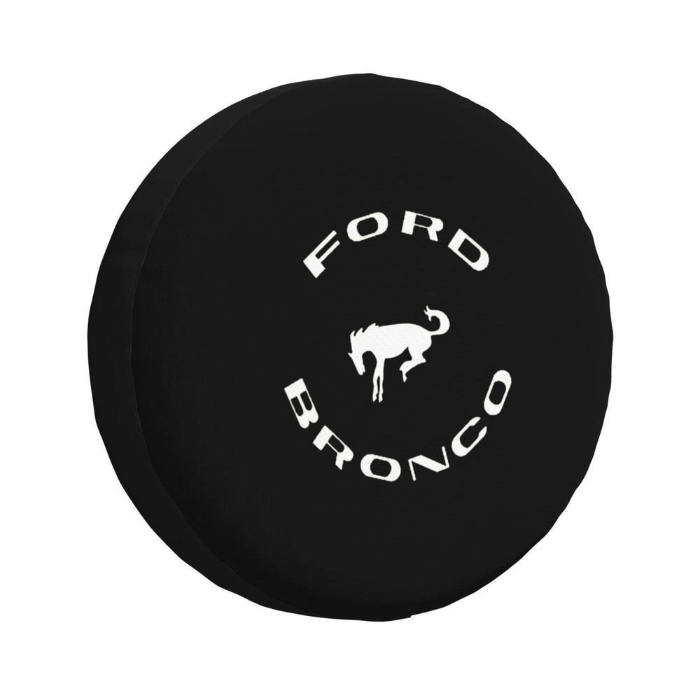15 Inch Car Wheel Spare Tire Cover For FORD BRONCO Black Dust Protector