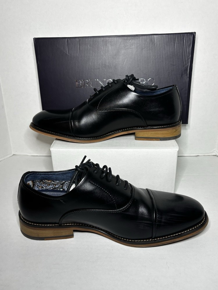 Bruno Marc 6.5W Men’s Dress Shoes. Black Only Worn Once.
