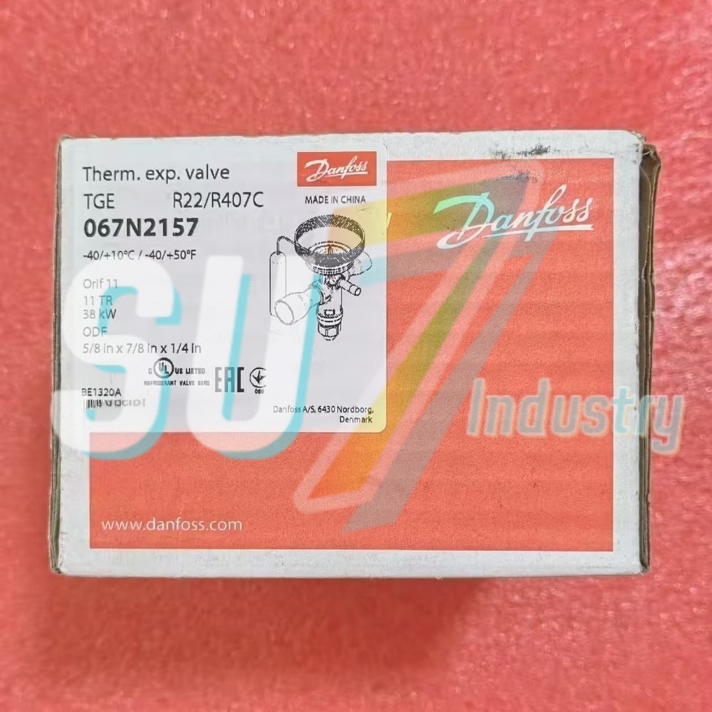 Danfoss 067N2157 TGE thermostatic expansion valve# 1pcs  New  In Box