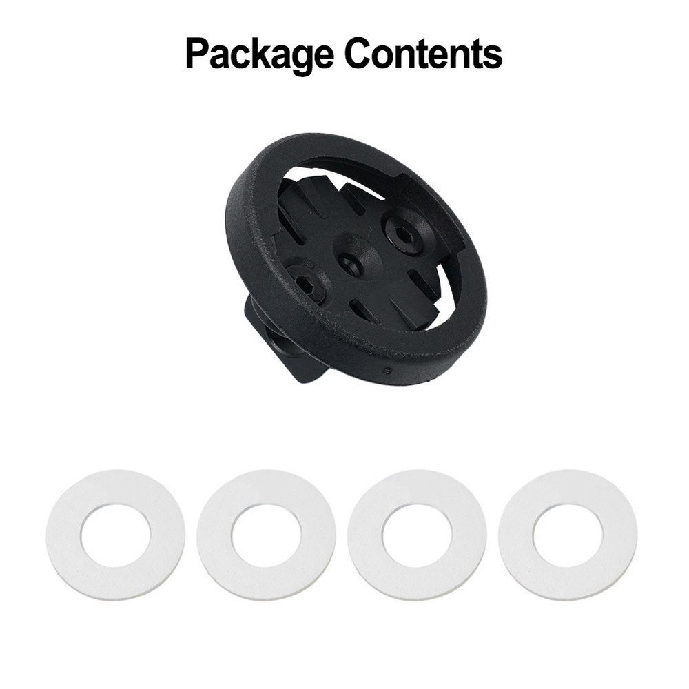 Black Bike Computer Holder - Outdoor Cycling Accessories