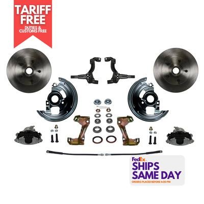 Leed Brakes FC1002SM Disc Brake Conversion Kit for Spindle Mount A/F & X-Body