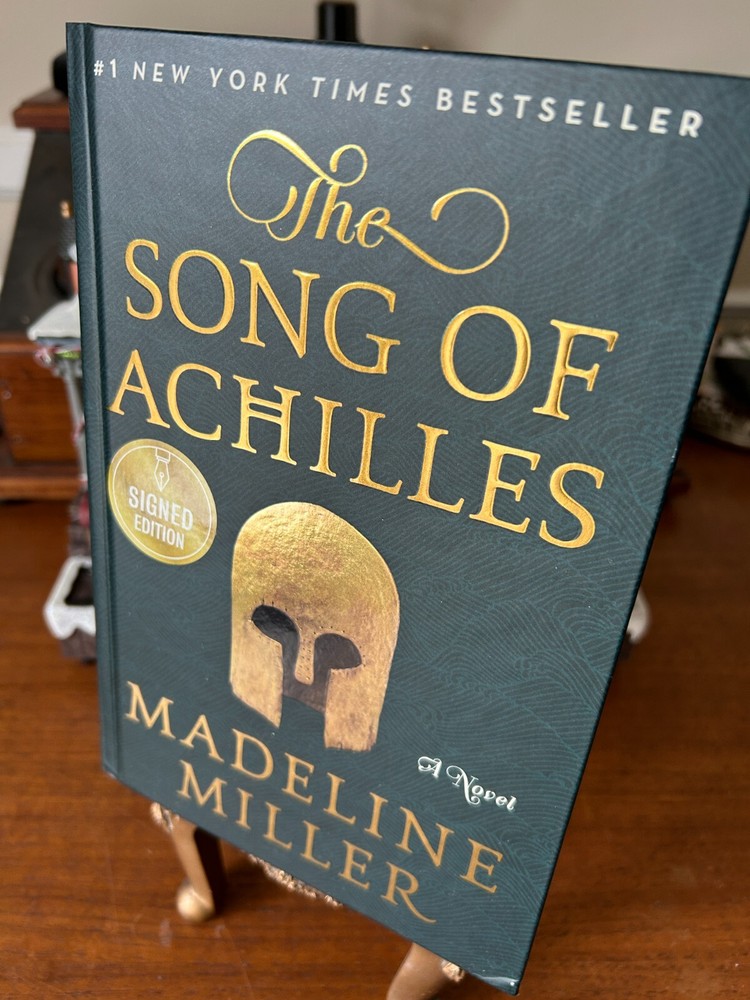 The Song of Achilles by Madeline Miller (2022, HC) SIGNED FIRST ANNIVERSARY ED.!-image