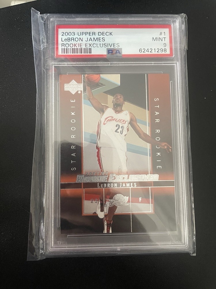 2003-04 Upper Deck Rookie Exclusives - #1 LeBron James (RC)
