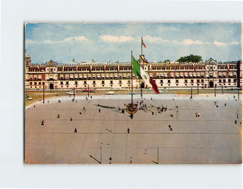 Postcard National Palace Mexico City Mexico
