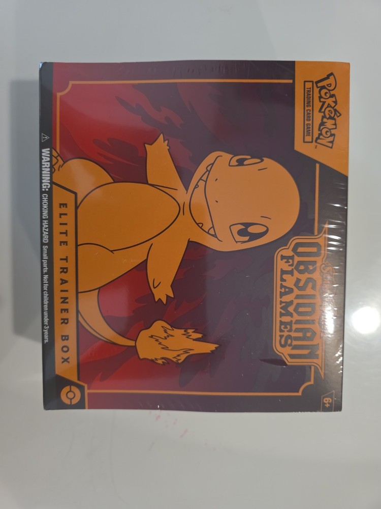 Pokémon: Scarlet & Violet 3: Obsidian Flames Elite Trainer Box - 9 Packs