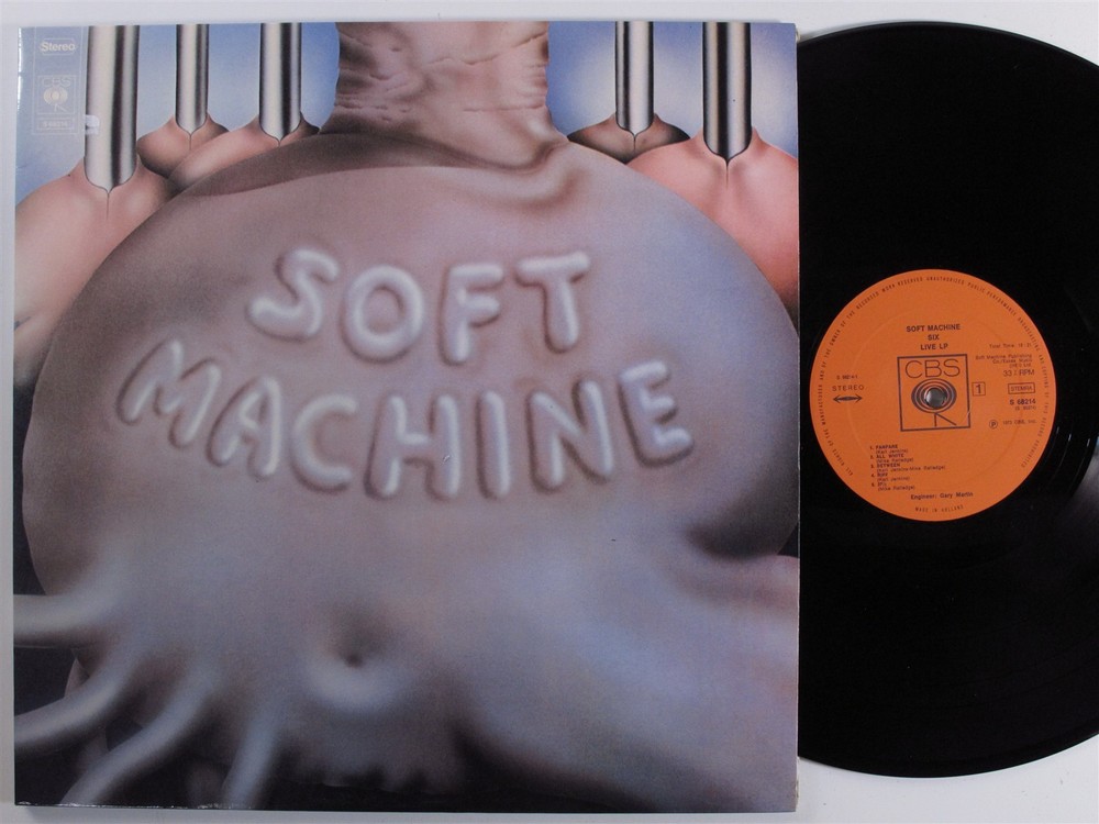 SOFT MACHINE Six CBS 2XLP VG+ holland gatefold d