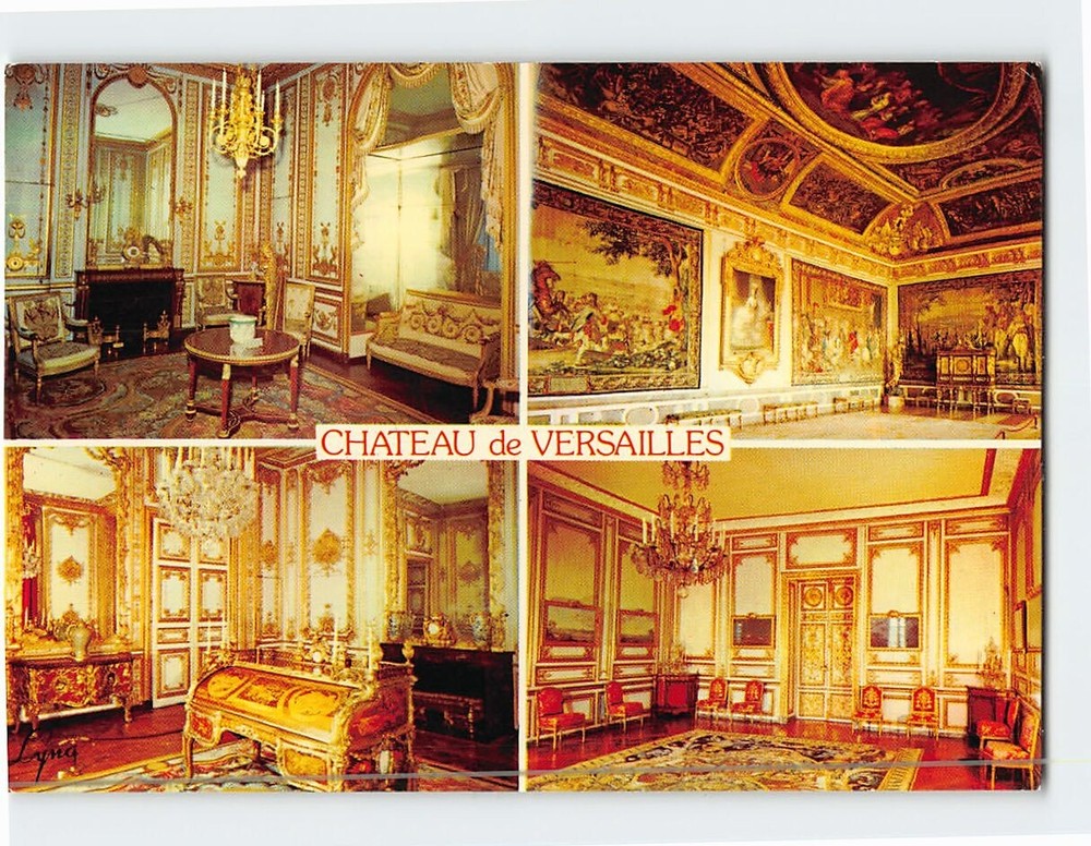 Postcard Chateau de Versailles France