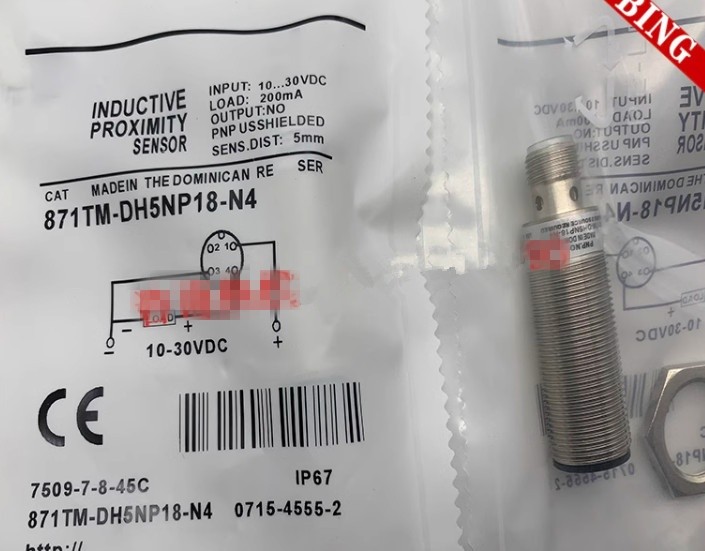 1PCS NEW FIT FOR proximity switch 871TM-DH5NP18-N4 #ju