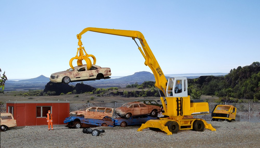 Kibri 11282 - H0 Liebherr 934 Handling Equipment - New