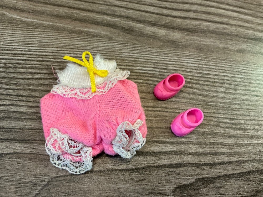 Mattel Barbie Kelly  Doll Clothes Top Shirt Shorts Shoes Set Lot # 113