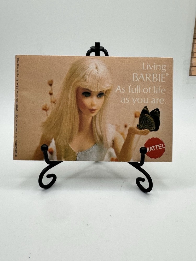 Vintage 1969 Mattel Living Barbie Booklet