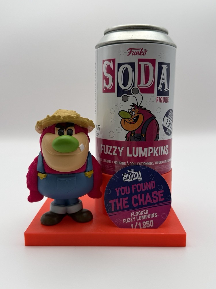 Funko Soda Fuzzy Lumpkins Chase Flocked Vinyl Figure Limited Edition 1,250
