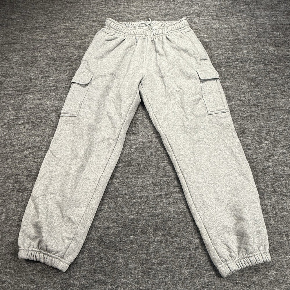 Pro Club Cargo Sweatpants Men’s 2XL Gray Heavyweight Jogger Streetwear