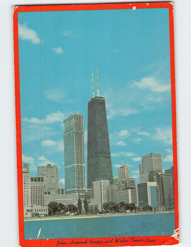 Postcard John Hancock Center Chicago Illinois USA