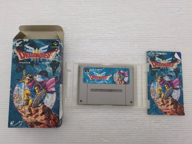 Dragon Quest III Super Famicom/SNES JP GAME. 9000025510943