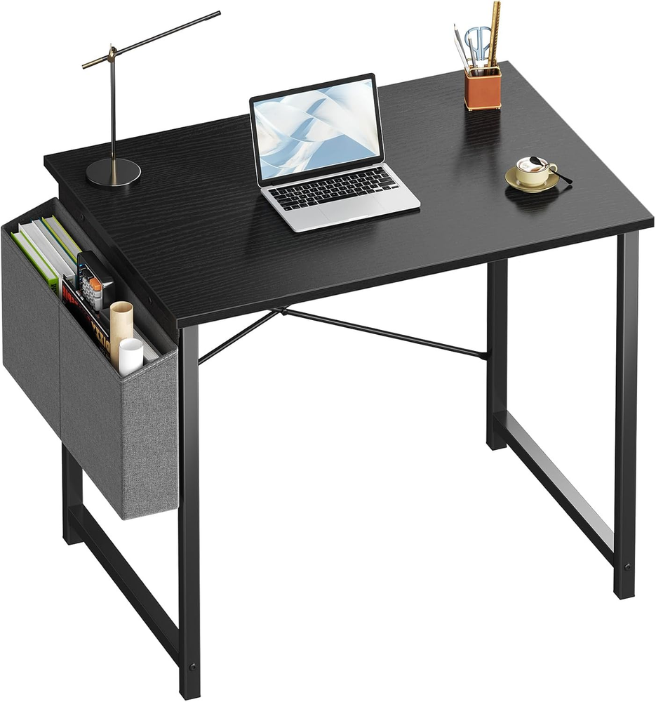 Computer Desk 31 Inch Home Office Desks for Small Spaces, Gaming Writing Study W