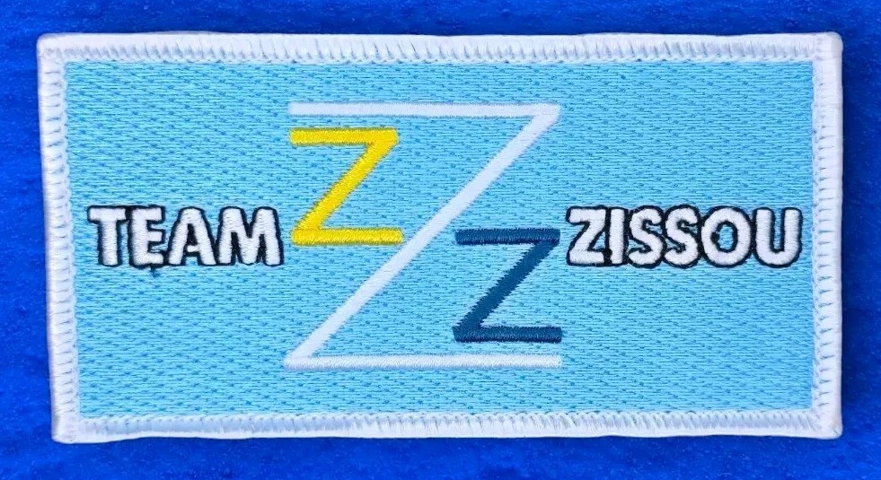 THE LIFE AQUATIC TEAM ZISSOU RECTANGLE LOGO COSTUME UNIFORM COSPLAY HOOK PATCH