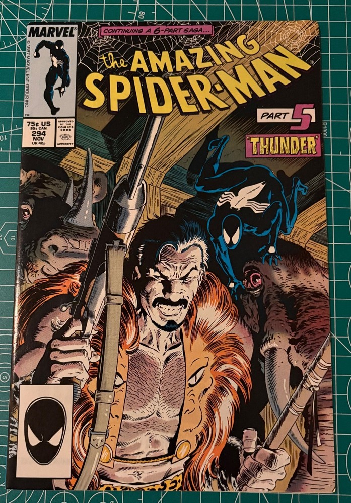 Amazing Spider-Man #294 (1987) Marvel KEY ISSUE - Death of Kraven - Very Fine