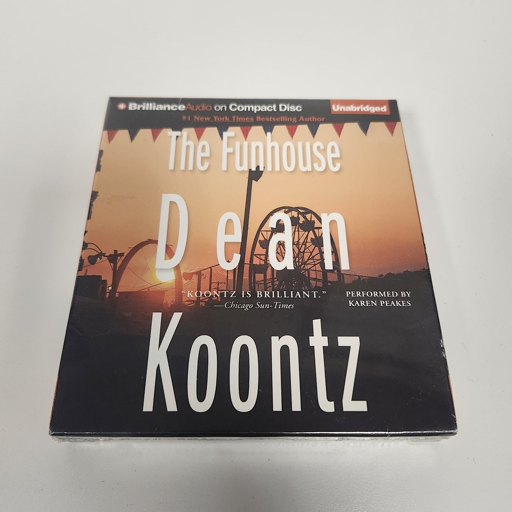 Dean Koontz The Funhouse Audio 7 CD Audiobook Set