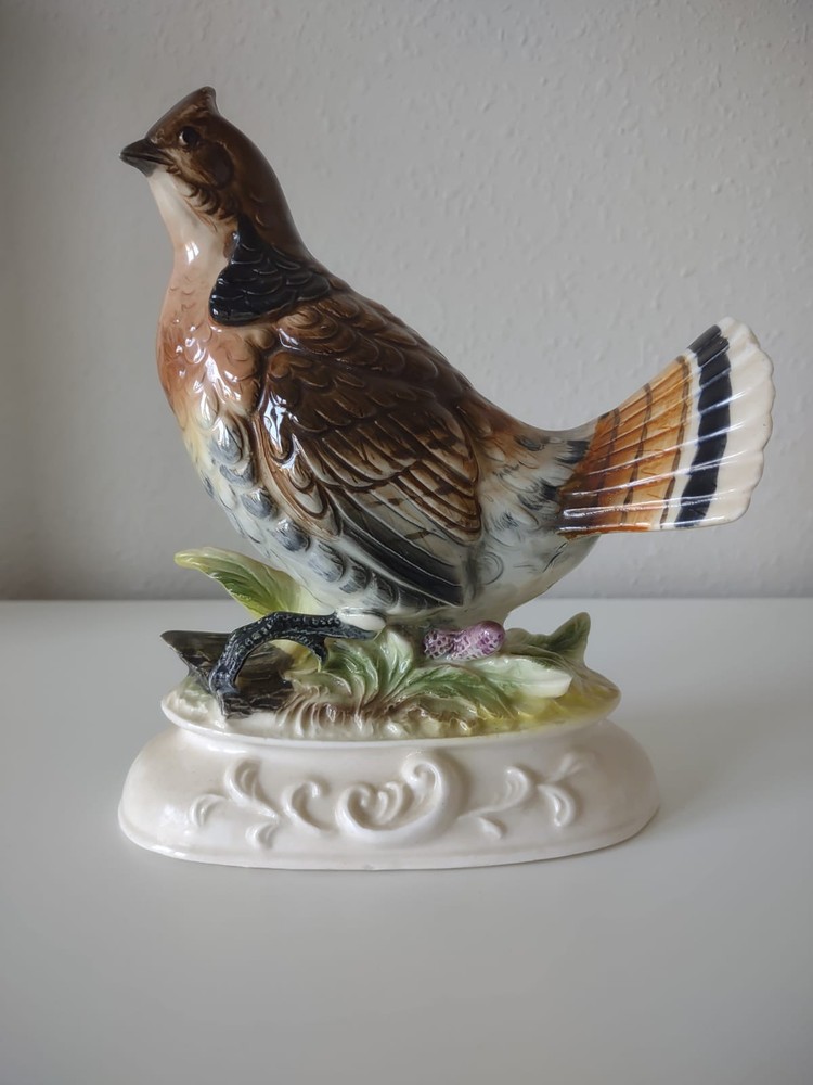 Napcoware Ruffled Grouse #C-8526 Figurine Made in Japan Vintage
