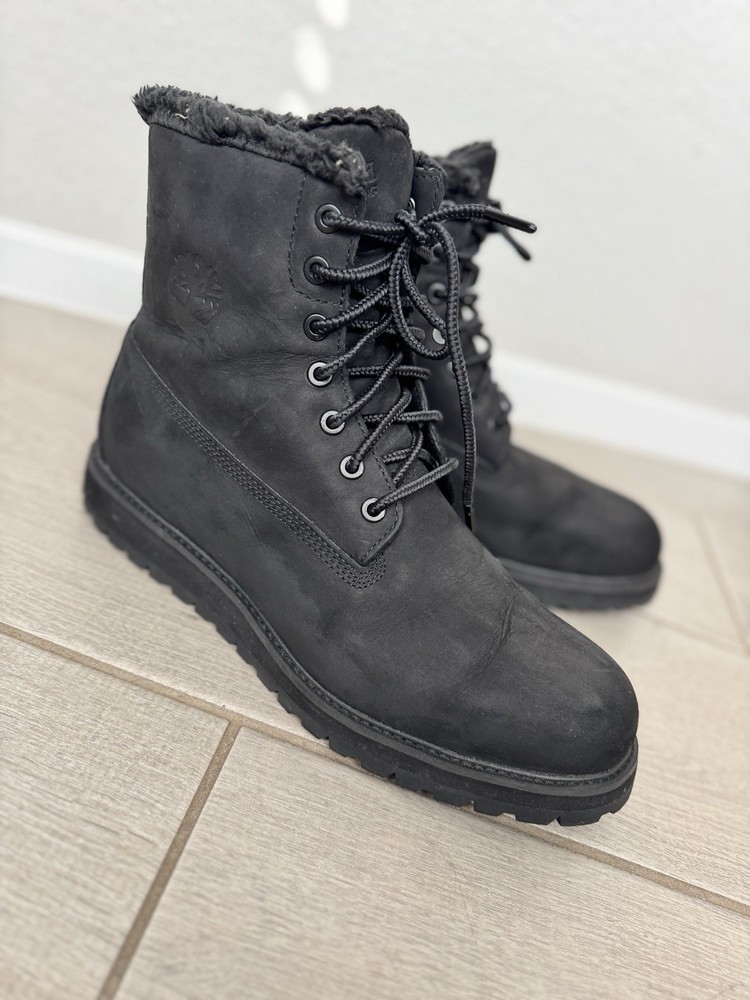Timberland Fur Lined Mens Boots Size 11 Waterproof Winter Boots