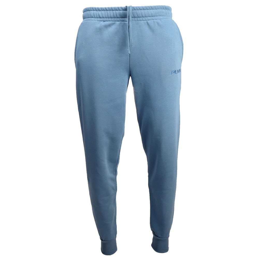 PUMA Mens Blue Tonal Graphic Sweatpants Casual Athletic Joggers 68473124