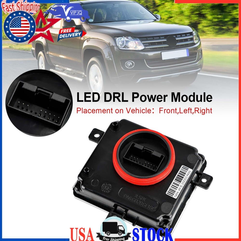 VW Golf MK LED DRL Power Module 4G0907697A Replacement Headlight Upgrade