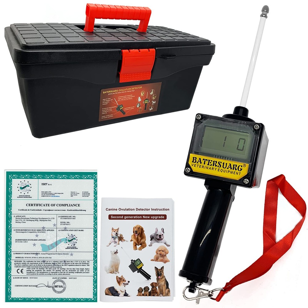 Dog Ovulation Detector,Canine Breeder Tester Artificial Insemination Dogs Bre...