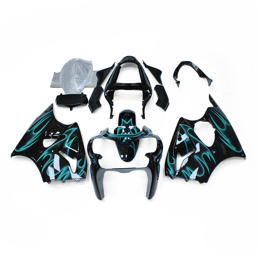 ABS Fairings For Kawasaki Ninja ZX6R 2000-2002 ZZR600 2005-2008 Bodywork Bodykit