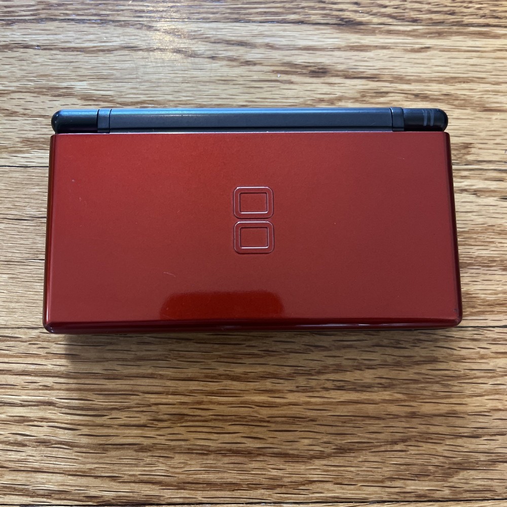 Nintendo DS Lite Console Crimson USG-001 - Tested