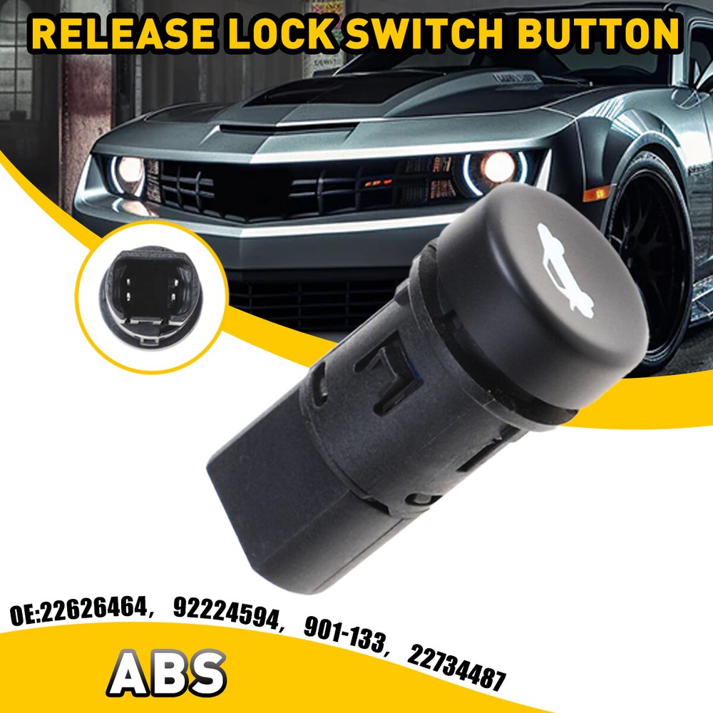Rear Trunk Release Lock Switch Button For 2010 11-2015 Chevrolet Camaro 92224594