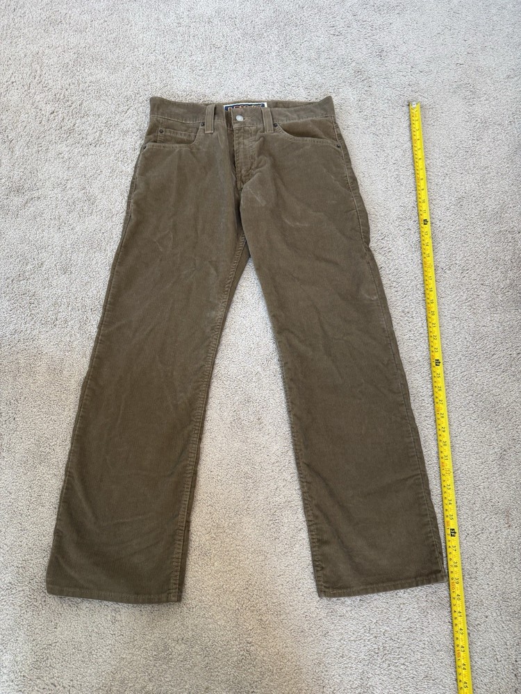 Levi’s 549 Corduroy Pants Men’s 32x30 Brown Baggy Loose Fit Y2K Casual
