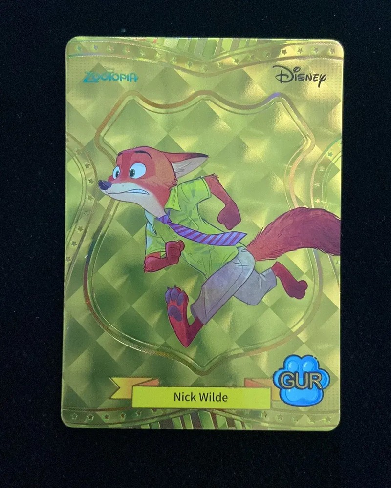 2024 Kakawow Disney Joy Vol 3 Zootopia Gold GUR #HLDZ-IG-07 Nick Wilde #3 J55