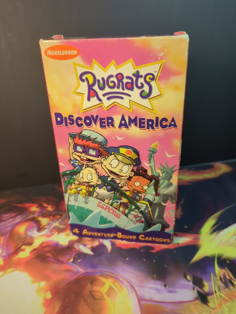 Rugrats - Discover America VHS 2000 Nick Orange Tape **Buy 2 Get 1 Free**