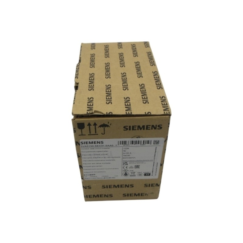 Siemens 3Va5150-5Ec31-0Aa0 347V 50A Nsmp