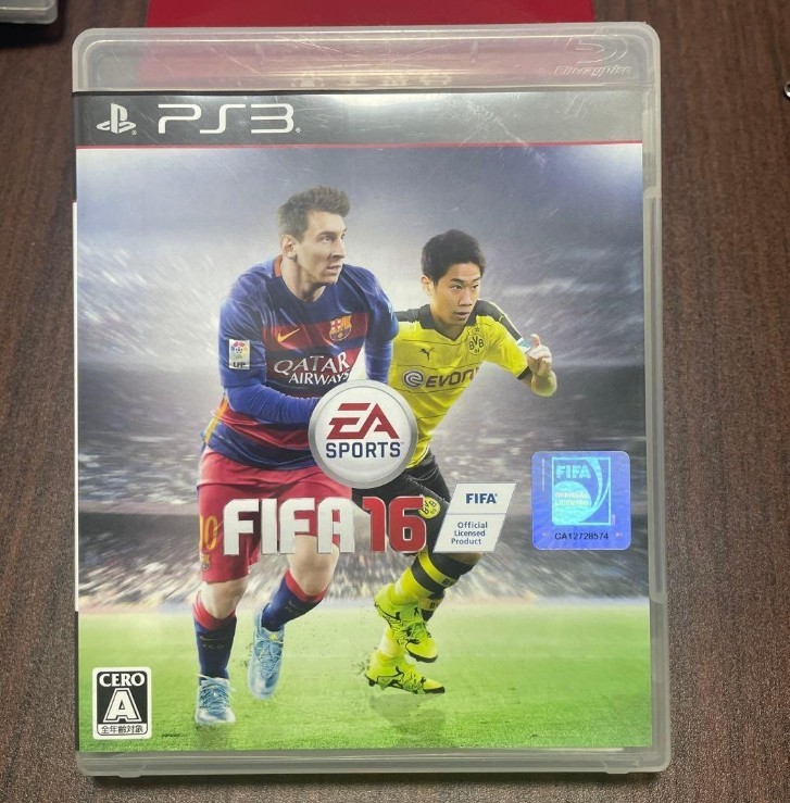 FIFA 16 PS3 PlayStation3 Sony Used Tested Japanese ver with Case good condition