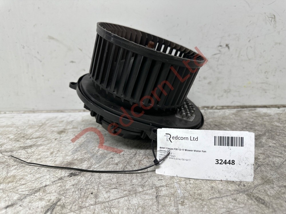 BMW 3 Series F30 2012-2017 Heater Blower Motor Fan
