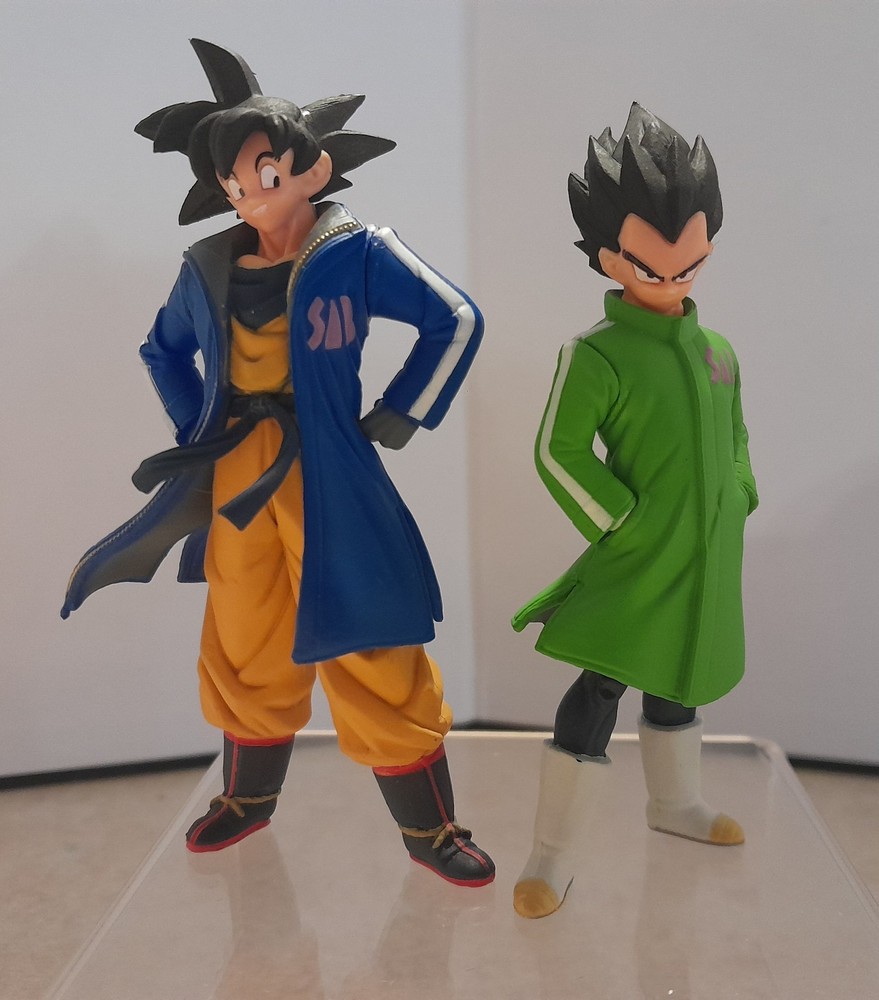 Dragon Ball Super Broly HG Premium Goku & Vegeta in Winter Coats Figures