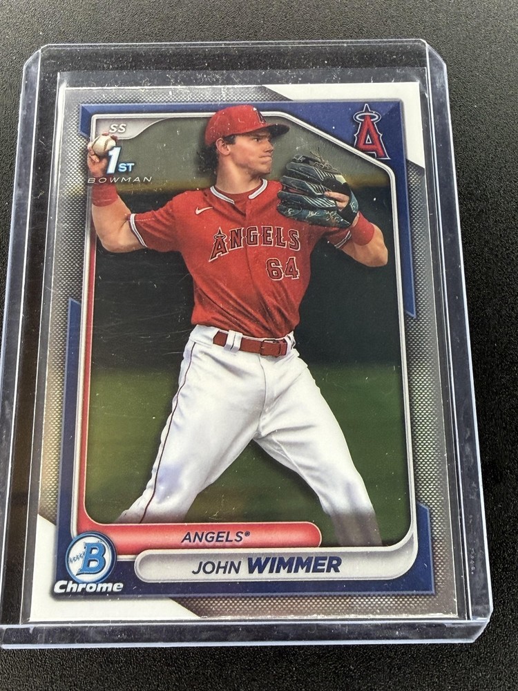 2024 Bowman #BCP-78 John Wimmer Chrome Prospects