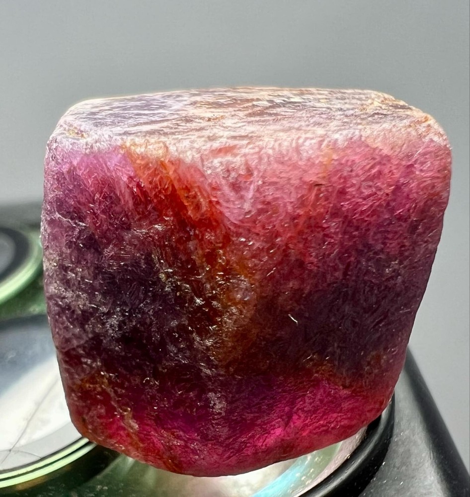 67 Carat Ultra Rare !!! Top Red Corundom Ruby Huge Crystal