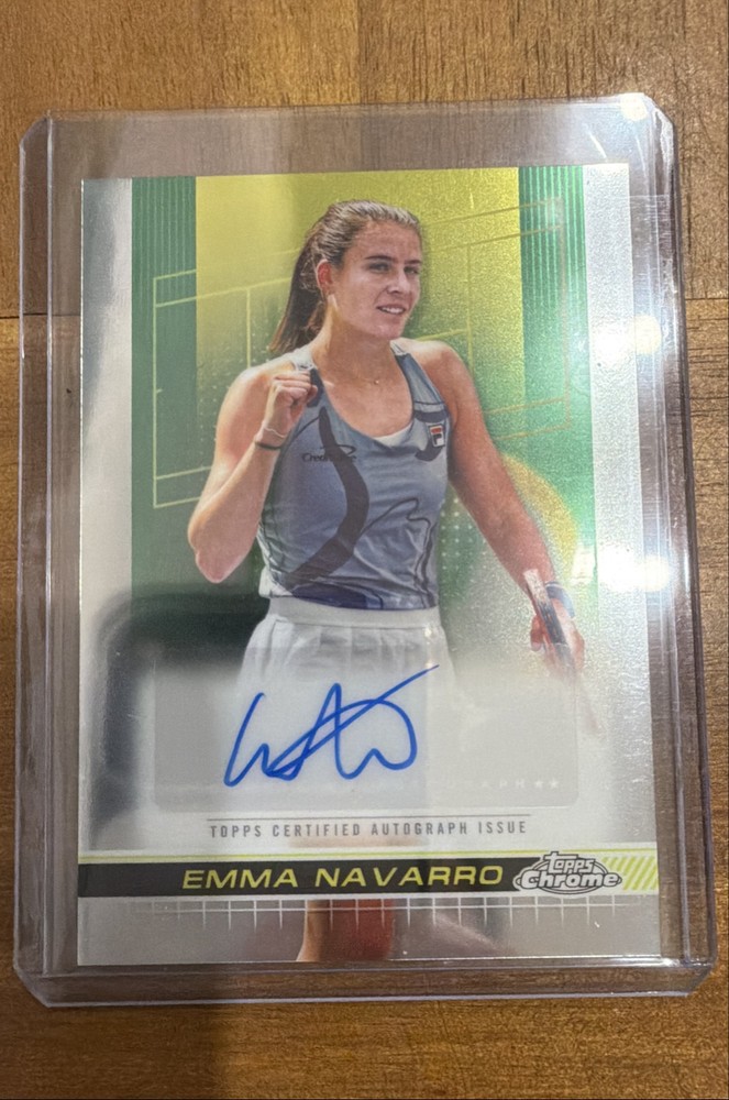2024 Topps Chrome - Autographs I Emma Navarro #TCA-ENO (AU, RC)