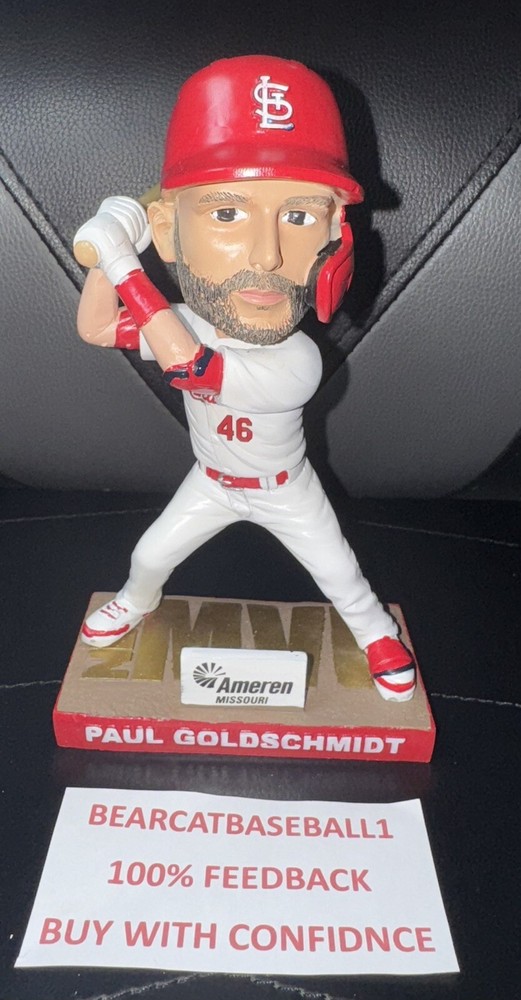 PAUL GOLDSCMIDT ST. LOUIS CARDINALS MVP BOBBLEHEAD 2023 SGA NIB!
