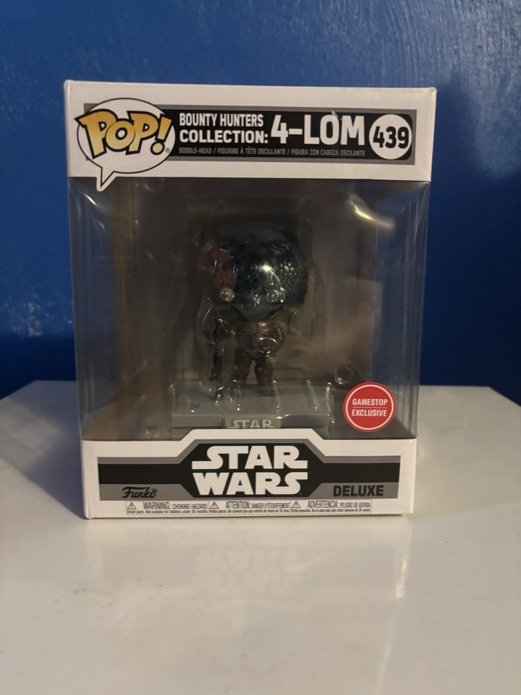Funko Pop! Deluxe: Star Wars - Bounty Hunters Collection: 4-Lom - GameStop