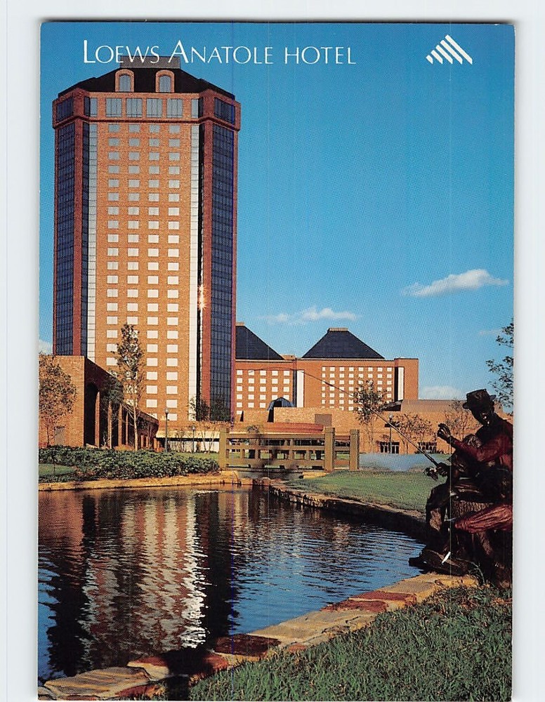 Postcard Loews Anatole Hotel Dallas Texas USA