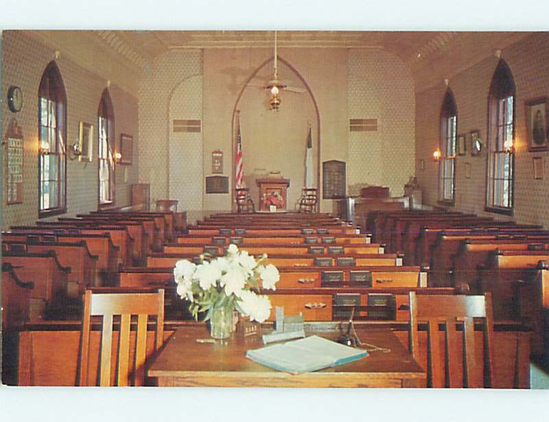 Pre-1980 CHURCH SCENE Nashua Iowa IA  p4415