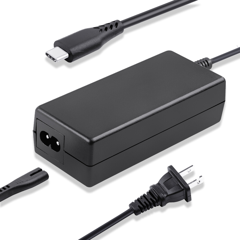 65W USB C Type C Charger AC Adapter for Lenovo Thinkpad E480 E580 L380 L480 L580