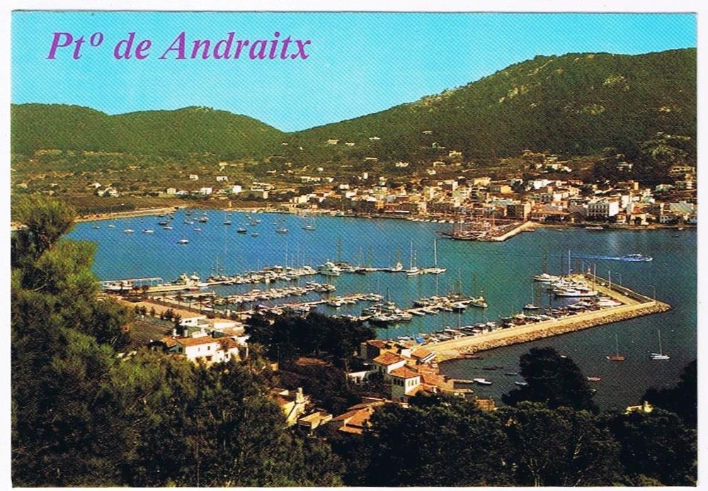 Spain Postcard Mallorca Puerto de Andraitx
